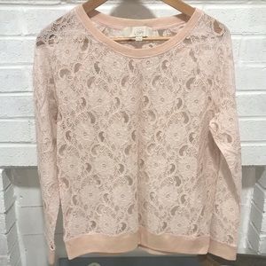 LOFT lace top